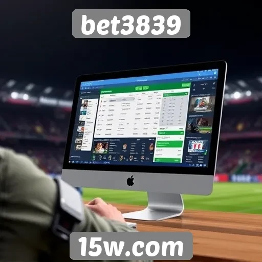 Análise das funcionalidades do site bet3839